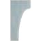 Ekena Millwork 3 1/2"W x 4"D x 8"H Clarksville Wood Vintage Decor Bracket, Driftwood Blue BKTWD04X04X08CVBU - alternate 2